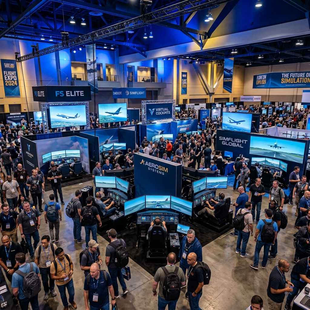 FSExpo 2026 convention floor