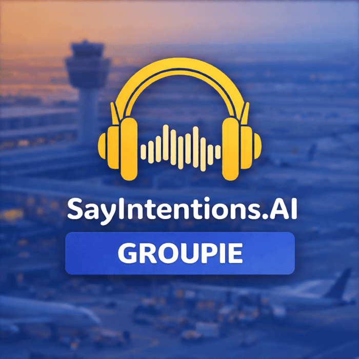 SayIntentions Groupie: Organized Group Flying Made Simple