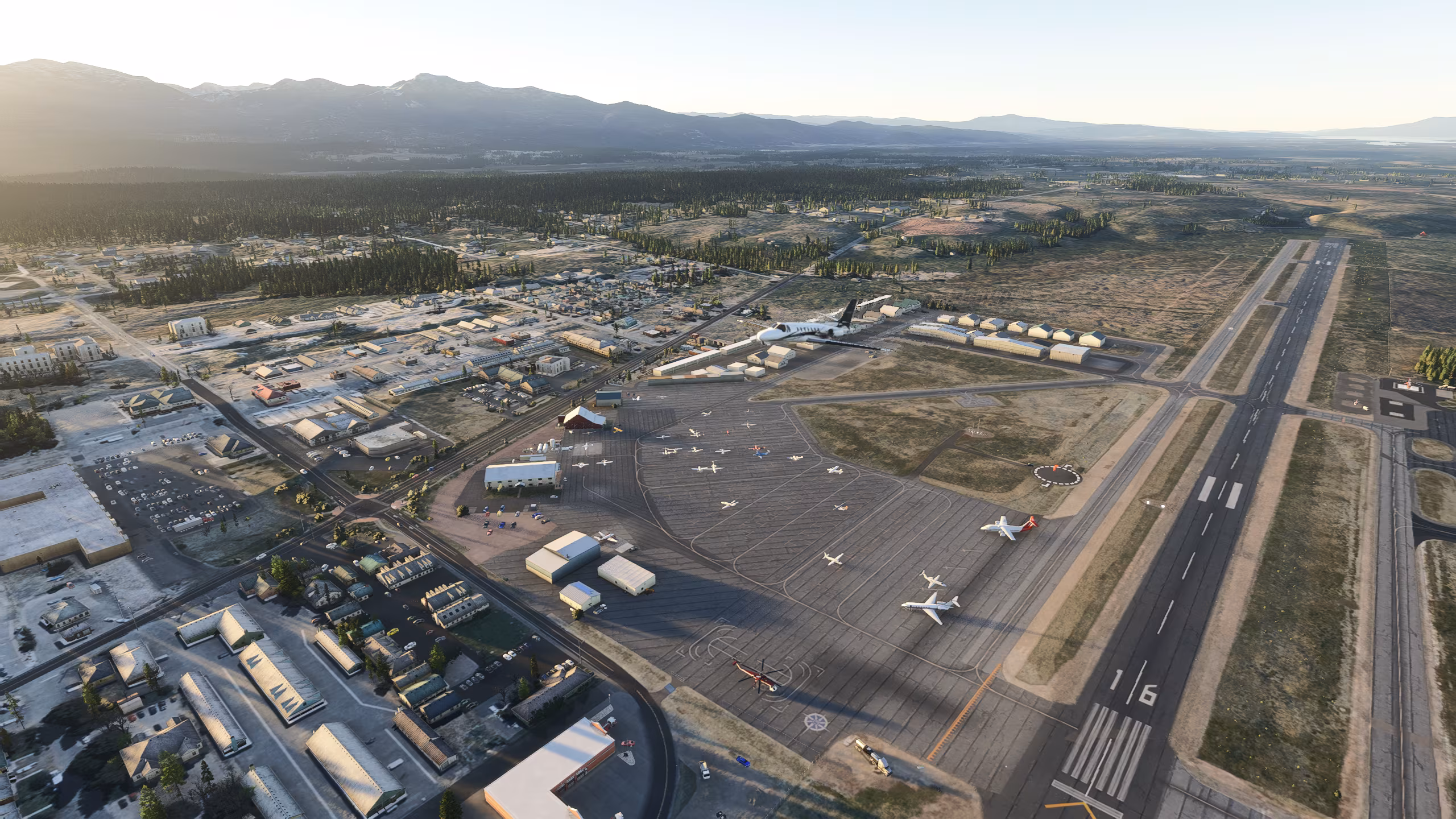 VFR cross-country traffic near regional airspace