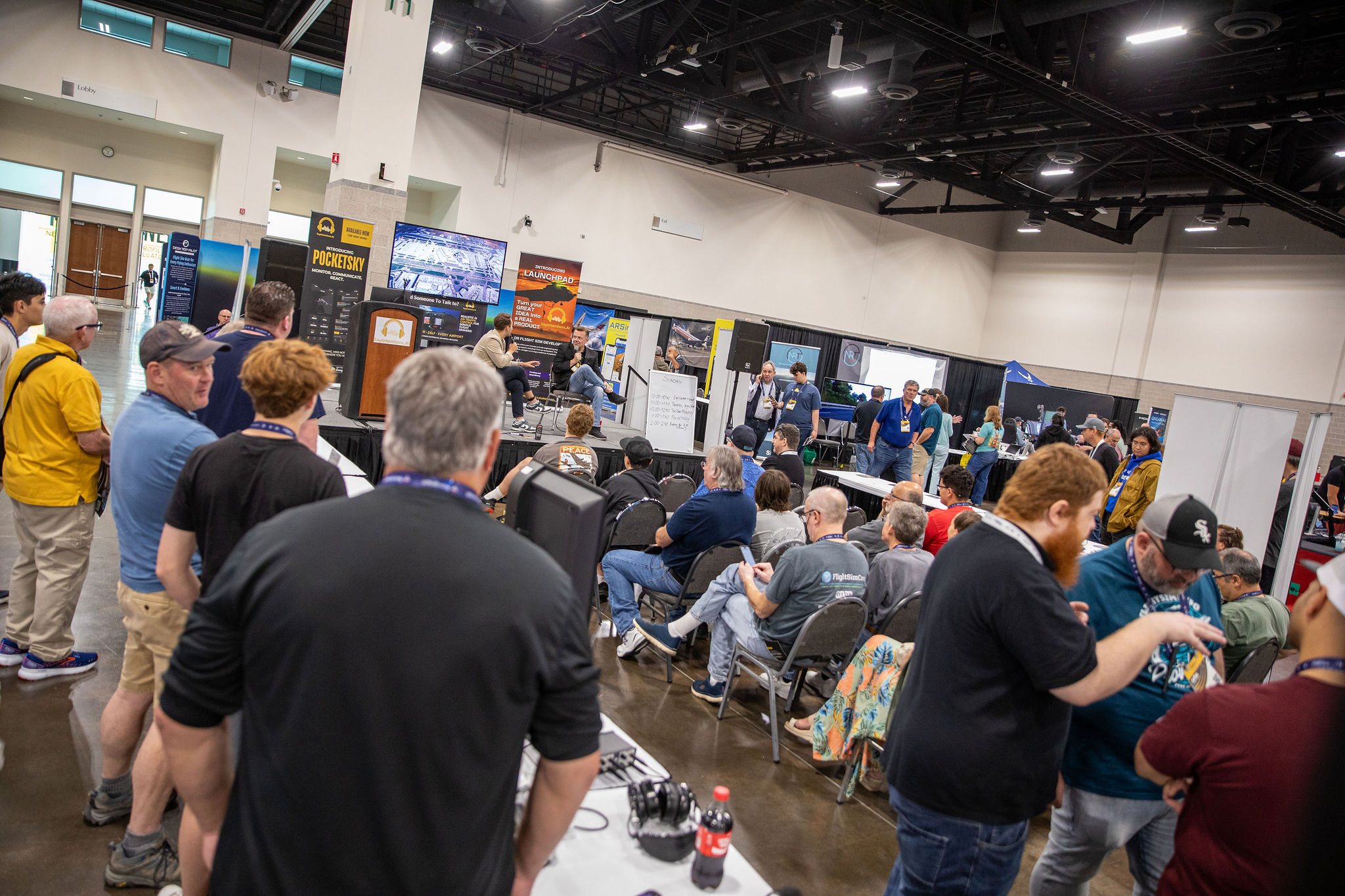 SayIntentions team at FSExpo 2025 during expo interactions