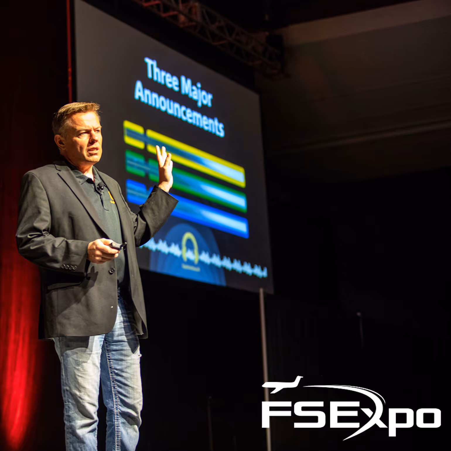 SayIntentions.AI booth at FlightSimExpo 2026